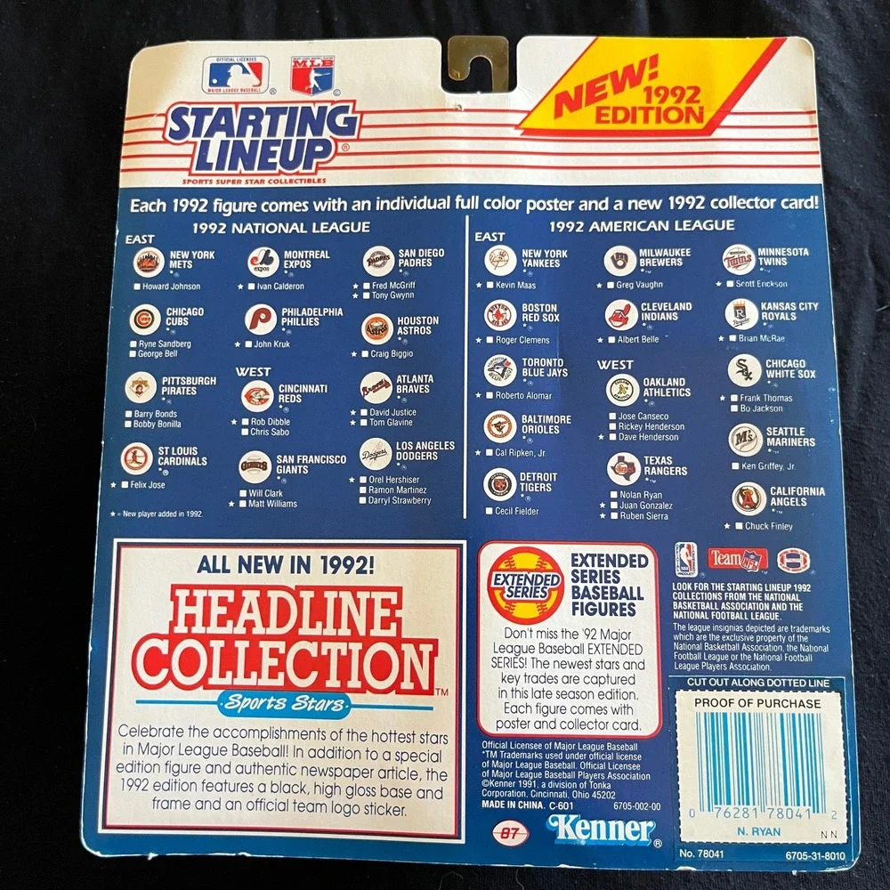 Kenner starting lineup